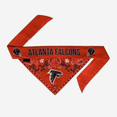 Atlanta Falcons Tie On Dog Bandana