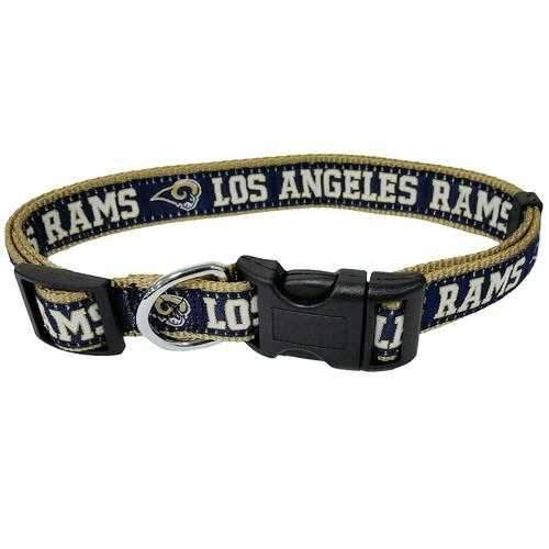 Los Angeles Rams Officially Licensed Dog Collar