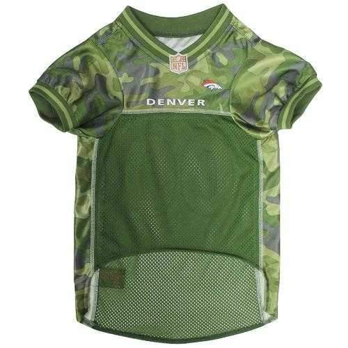 Denver Broncos Dog Jersey - Camo
