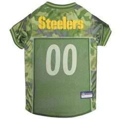 Pittsburgh Steelers Dog Jersey - Camo