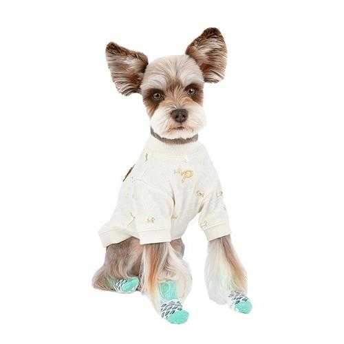 Leone Dog Socks By Puppia - Mint