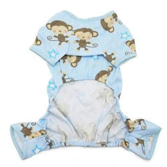 Monkey Dog Pajamas by Dogo - Blue