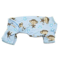 Monkey Dog Pajamas by Dogo - Blue