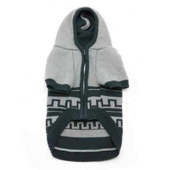 Pattern Sweater Dog Coat by Dogo - Gray