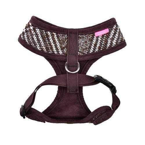 Da Vinci Basic Style Dog Harness By Pinkaholic - Brown