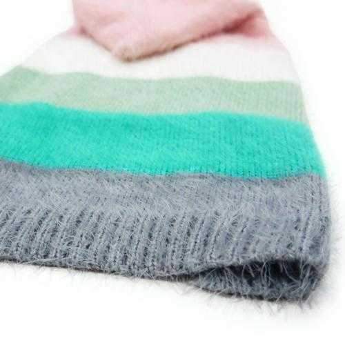 PuppyPAWer Color Stripes Dog Hoodie Sweater - Multi