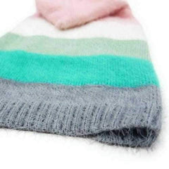 PuppyPAWer Color Stripes Dog Hoodie Sweater - Multi