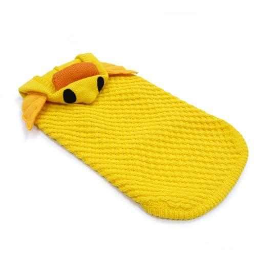 Duck Quilted Dog Sweater by Dogo - Yellow