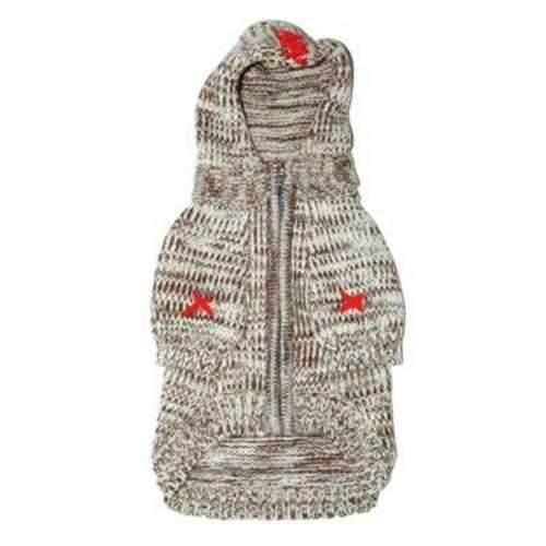 Hoodie Sweater Dog Coat by Dogo - Brown
