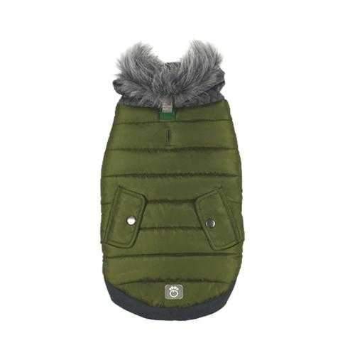 Banff Elasto-fit Dog Jacket - Kale Green