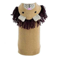 Worthy Dog Cecil The Lion Dog Hoodie - Tan
