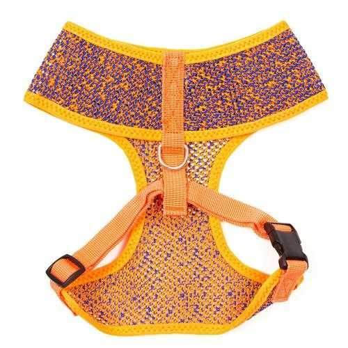 Parisian Pet Sport Net Dog Harness - Orange/Blue