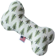 Canvas Bone Dog Toy - Pine Tree