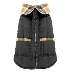 Daisy and Lucy Puffer Dog Coat - Black