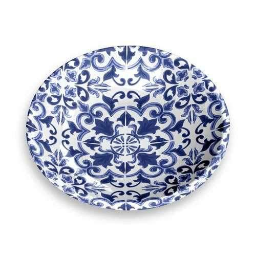 Canyon Clay Pet Saucer by TarHong - Indigo