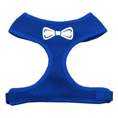 Bow Tie Dog Harness - Blue
