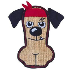 Invincibles Sisal Tough Seamz Dog toy - Bandanna Dog