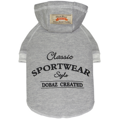 Dobaz Sportwear Dog Hoodie - Gray