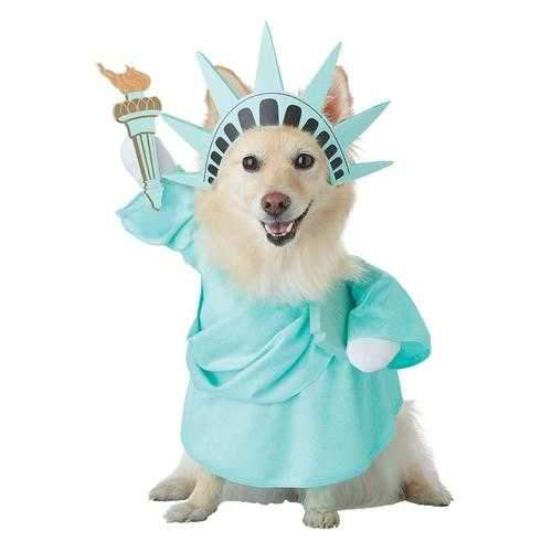 Lady Liberty Halloween Dog Costume