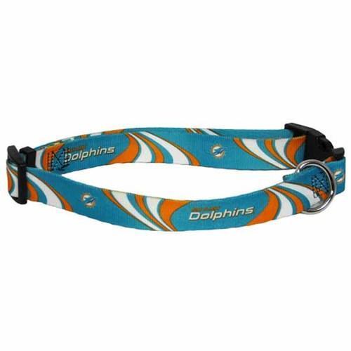 Miami Dolphins Dog Collar - Miami Dolphins