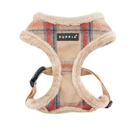Kemp Basic Style Dog Harness by Puppia - Beige