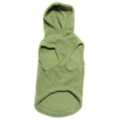 Fleece Vest Hoodie Dog Harness by Gooby - Green