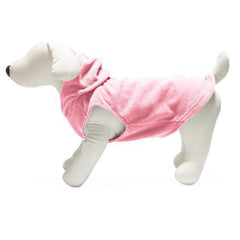 Fleece Vest Hoodie Dog Harness by Gooby - Pink