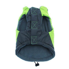 Trekking Dog Jacket by Gooby - Lime Green