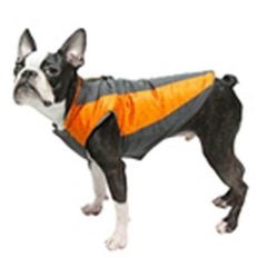 Trekking Dog Jacket by Gooby - Mandarin Orange