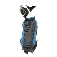 Trekking Dog Jacket by Gooby - Ocean Blue