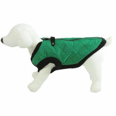 Gooby Fashion Quilted Dog Vest - Green