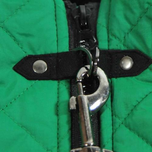 Gooby Fashion Quilted Dog Vest - Green