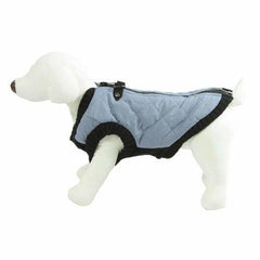 Gooby Fashion Quilted Dog Vest - Gray