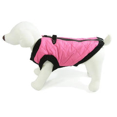 Gooby Fashion Quilted Dog Vest - Pink