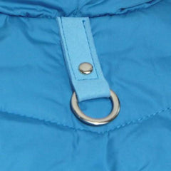 Wind Parka Dog Coat by Gooby - Blue