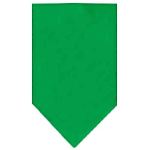 Plain Dog Bandana - Emerald Green