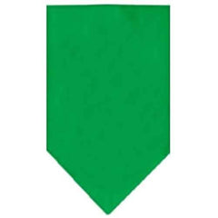 Plain Dog Bandana - Emerald Green