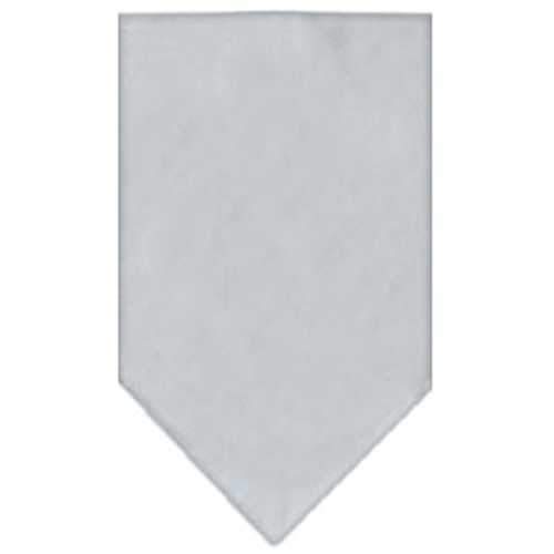 Plain Dog Bandana - Gray