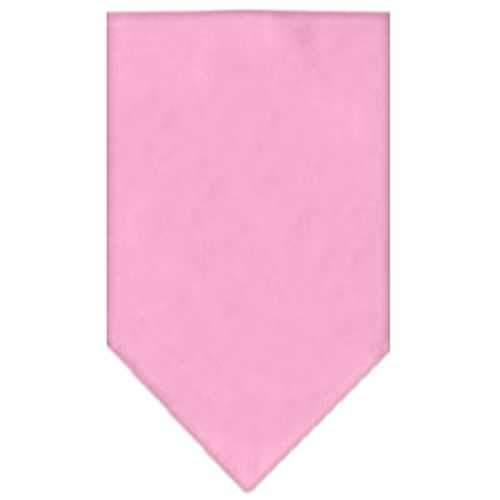 Plain Dog Bandana - Light Pink