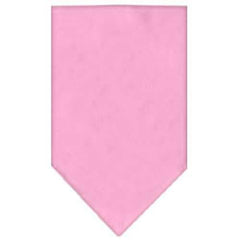Plain Dog Bandana - Light Pink