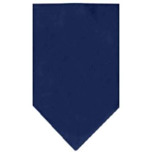 Plain Dog Bandana - Navy Blue
