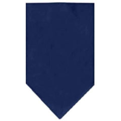 Plain Dog Bandana - Navy Blue