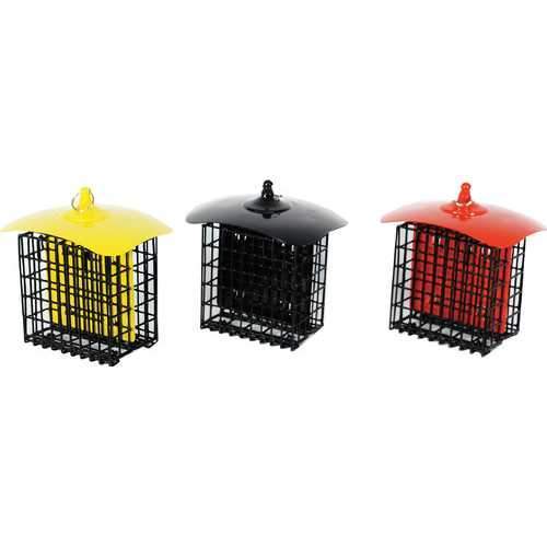 Double Suet Feeder With Weather Shield