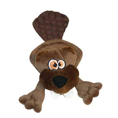 Hear Doggy Flat Dog Toy - Beaver