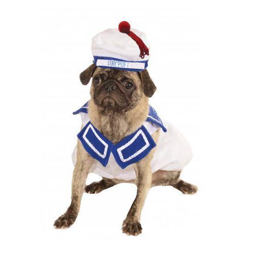 Ghostbusters Stay-Puft Marshmallow Man Dog Costume