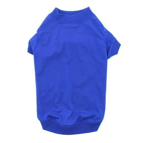 Zack & Zoey Basic Dog T-Shirt - Nautical Blue