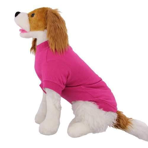Zack & Zoey Basic Dog T-Shirt - Raspberry Sorbet