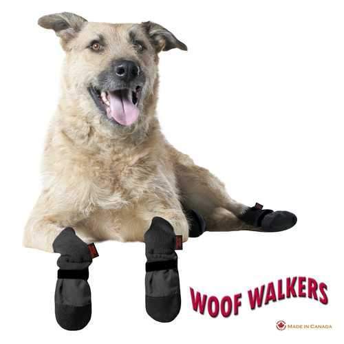 Muttluks Woof Walkers Dog Boots - Black