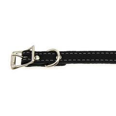 Tuscan Leather Dog Collar by Auburn Leather - Black