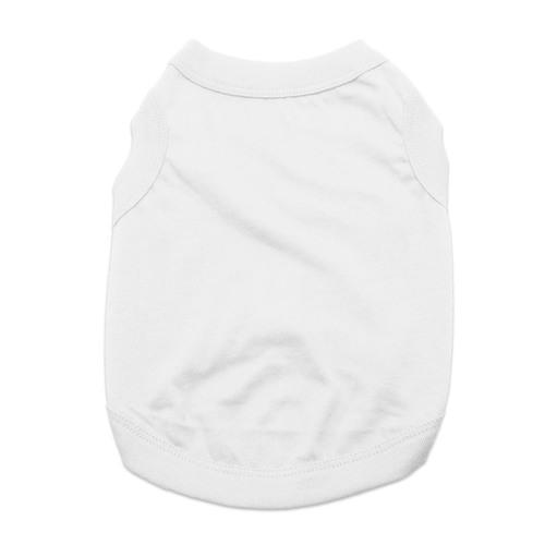 Barking Basics Dog Tank Shirt - White